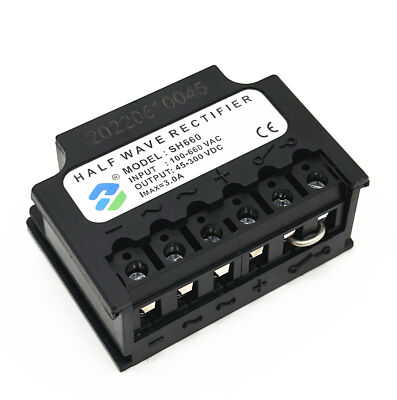 Motor HALF WAVE brake rectifier INPUT 100-660VAC OUTPUT 45-300VDC 3A SH660