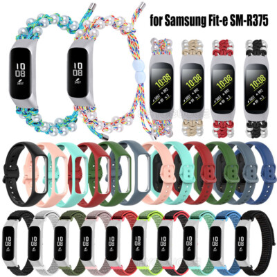Nylon/Silikon/Seil Armband Ersatz Für Samsung Galaxy Fit e SM-R375 Uhrenarmband