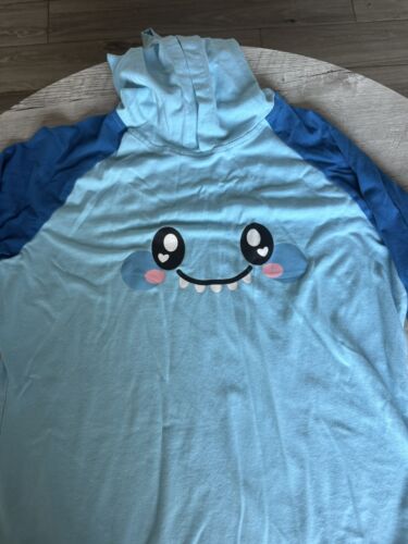 Little for Big Cute Dino Spiked Hoodie Adult Bodysuit 4X