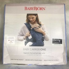 BabyBjorn Baby Carrier One Original Dark Grey Cotton Mix