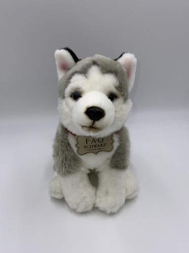 fao schwarz husky plush