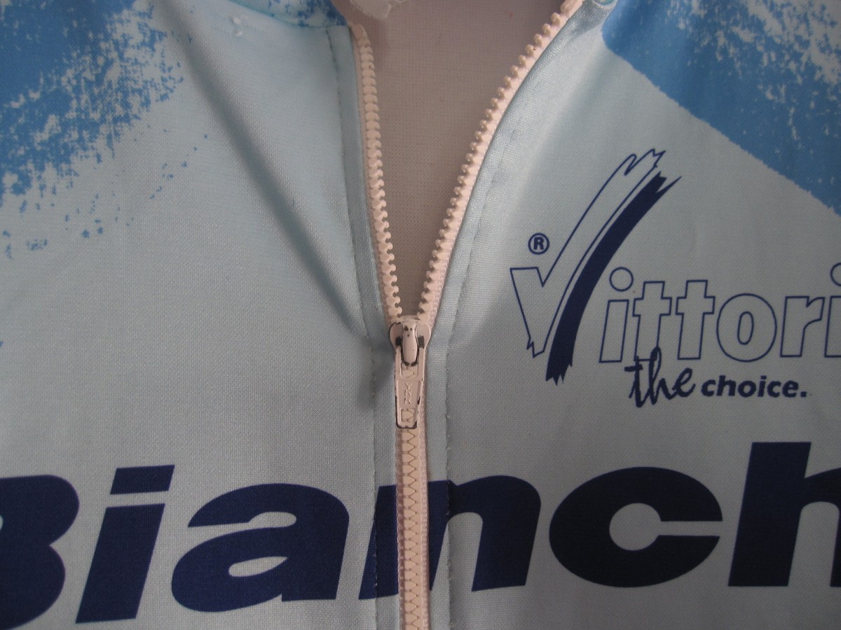 Maillot Cycliste Bianchi Giordana Barale – XL – Vintage Cyclisme