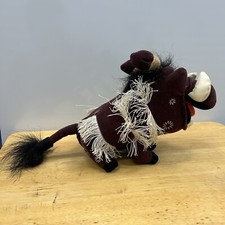 Disney Lion King Musical Pumbaa Plush Broadway Warthog 6” Purple Vintage