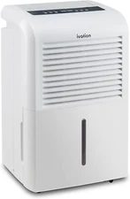 Ivation 50 Pint Dehumidifier with Pump IVADH50PWP2 in White