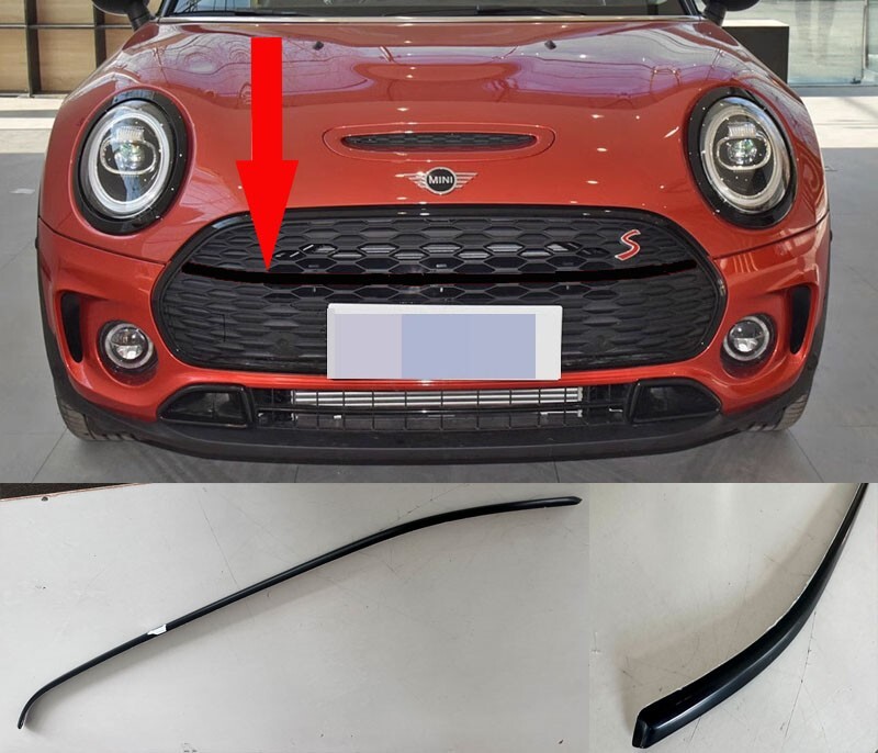 LEISTE KÜHLERGRILL HOCHGLANZ SCHWARZ FÜR MINI COOPER S F54