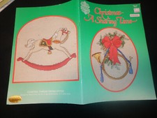 Christmas Sharing Time 1984 Gloria  Pat 29 Cross Stitch Pattern Book Prayer Joy