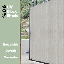 Gate Privacy Screen Cover Panel Barrier for Backyard Driveway Fence Pool Durable