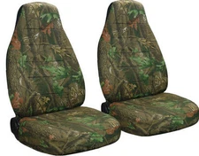 1976-2006 Jeep Wrangler CJ YJ TJ Seat Covers Camo Tree Design Front Set