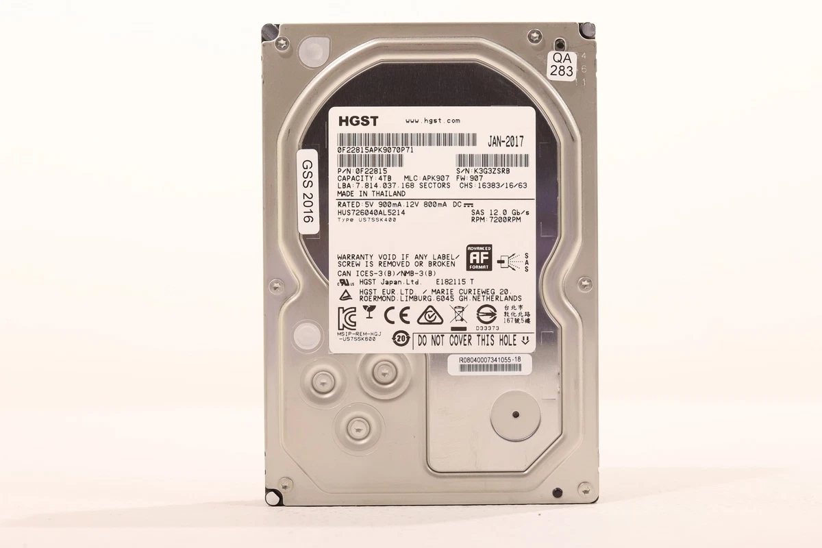 HGST SAS Internal Hard Disk Drives for sale - eBay