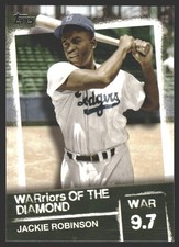 Jackie Robinson #WOD-41 2020 Topps WARriors of the Diamond Brooklyn Dodgers