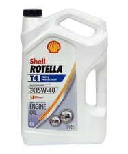 Shell Rotella T4 550019913 15W-40 Triple Protection Engine Oil, GALLON