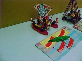 VINTAGE LEGO PIRATES 6252 SEA MATES W/BOX,6256,6261,6234 ALL COMPLETE