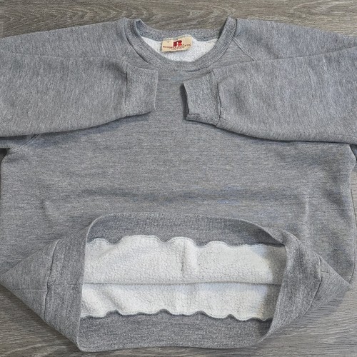 Vintage 70s Russell Athletic Crewneck Sweatshirt Raglan 1970s USA Made Men Large - Bild 5 von 17
