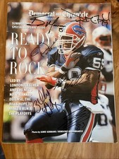 Takeo Spikes Lee Evans +25 Bills D&amp;C 2004 Autographed  NO COA 072525DMT3-J