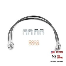 4-6" Front Stainless Brake Lines for 71-87 GMC C15/K15 89340S