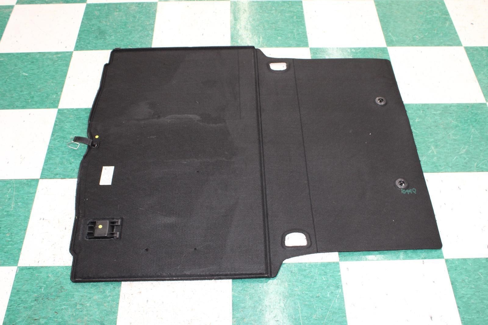 14-20 GHIBLI Black Nero Carpeted Rear Cargo Trunk Floor Panel Liner OEM Factory