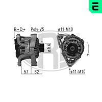 ERA 210866A Generator FüR Opel
