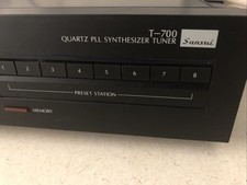 Vintage SANSUI T-700 Quartz PLL Synthesizer AM/FM Stereo Tuner