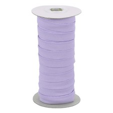 Elastic Bands 1/2 Inch x 20 Yards Stretch Flat Elastic Cord, Light Purple