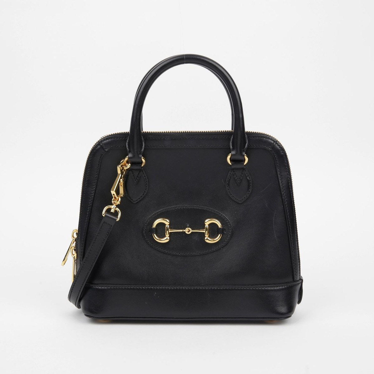 Gucci Horsebit 1955 Small Top Handle Tote Shoulder Bag