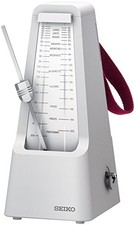 SEIKO Metronome Pendulum SPM400W WhiteJapan Shipping