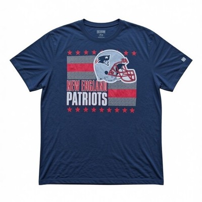 New England Patriots NFL Team Apparel T-Shirt Herren Tailgate Navy L