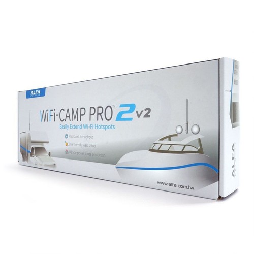 ALFA WiFi Camp-Pro2 v2 EU 2020 kit d'extension d'autonomie Wi-Fi, 802,11b/g/n, 300 Mbit - Photo 6/10