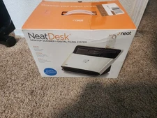 Neat Desk Pass-Through Scanner White Home Office Edition-S