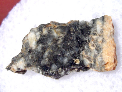 .513 grams 17x8x2mm NWA 15583 Lunar slice Meteorite feldspathic breccia w/ COA