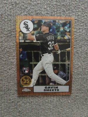 Gavin Sheets - Chicago White Sox - 2022 Chrome Orange Mojo - 11/25 - T87C-65