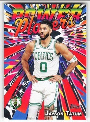 2025-26 Topps Power Players Jayson Tatum #PP-5 Boston Celtics