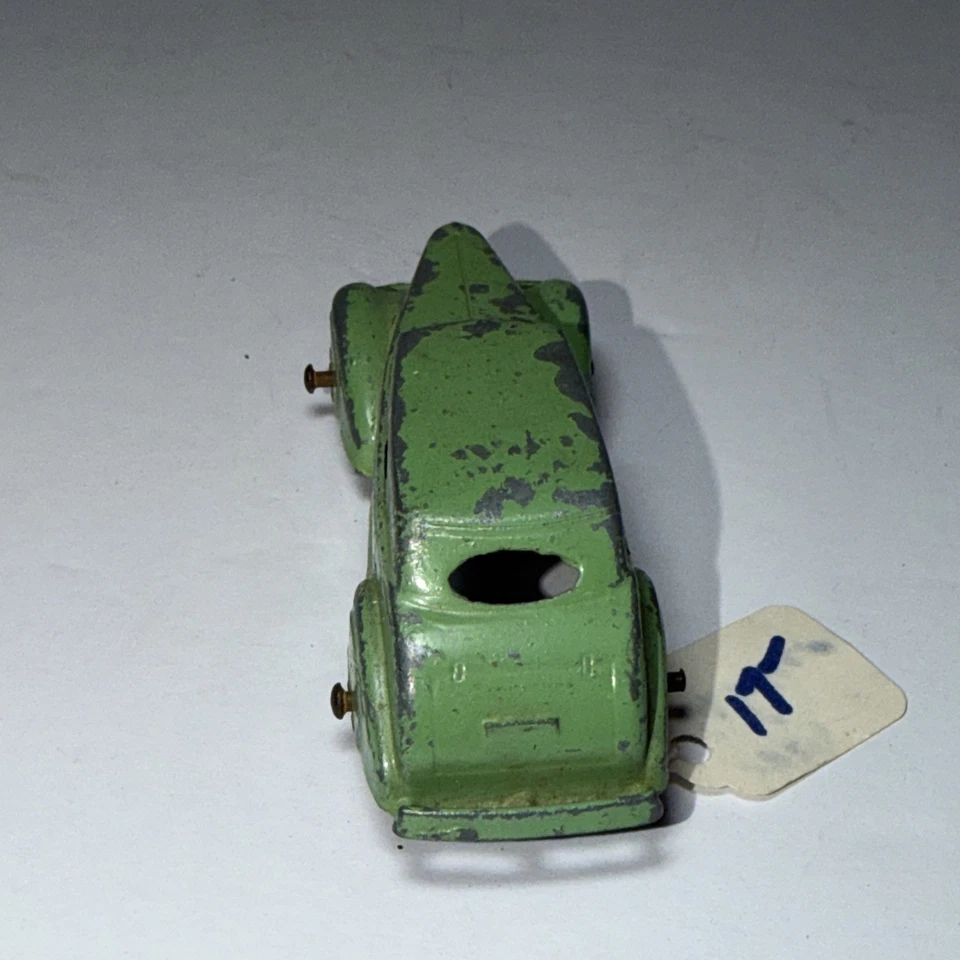 TOOTSIETOY TOOTSIE JUGUETE CHEVY CHEVROLET CUPÉ 2 PUERTAS #231 VERDE VINTAGE AÑOS 40 Foto 4 de 4