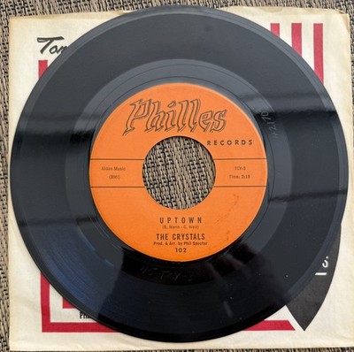 The Crystals - Uptown / What a Nice Way to Turn Seventeen - Philles 102 - EX