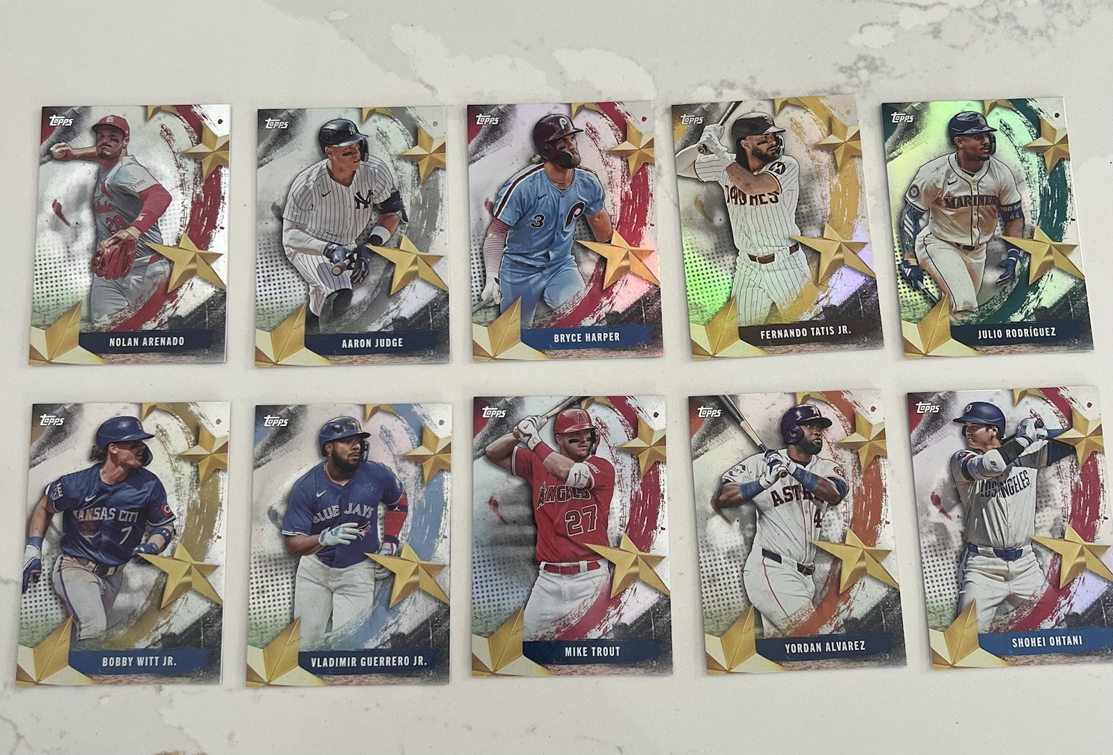 2025 Topps Series 1 & 2 MLB Stars 1-60 Choose Your Cards  