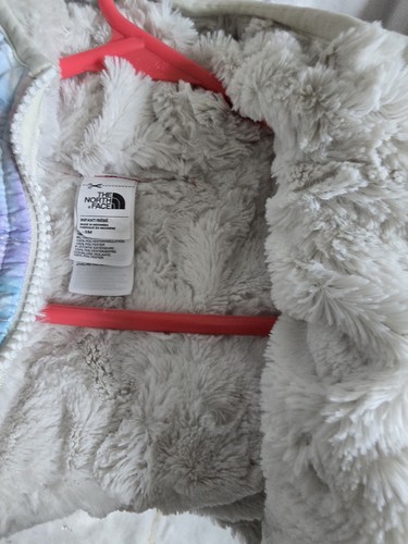 The North Face Reversible Mossbud Swirl Hoodie Kleinkinder Peter Gr. 3 Mos. EUC - Bild 5 von 5