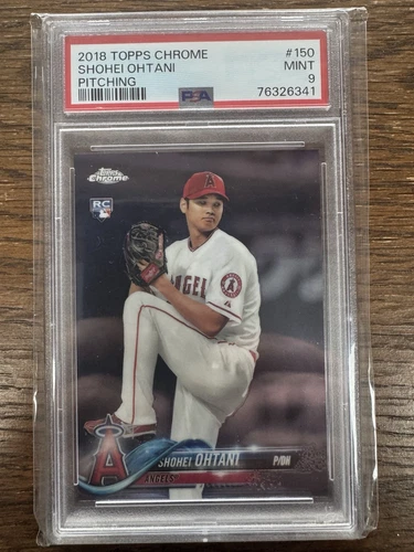 2018 Topps Chrome - Shohei Ohtani #150 White Jersey (RC)