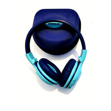 SIMOLIO Kids Bluetooth Headphones with 94dB 85dB 75dB Volume Blue Childrens