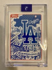2020 Topps Now Los Angeles Dodgers World Series Champions Cards and Collaborations Guide 12