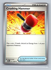 Crushing Hammer 071/088 Call of Legends Common NM Pokemon TCG