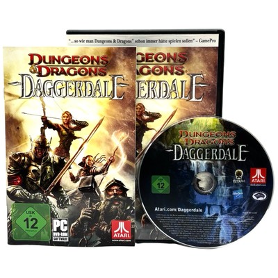 Dungeons & Dragons Daggerdale PC DVD USK 12 Deutsch Originalhülle Handbuch Top