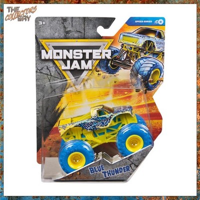 Monster Jam 1:64 Blue Thunder (Speed Shred) (Spin Master Trucks Series 45)
