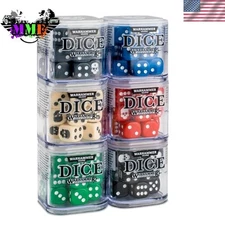 Warhammer 40K: 12mm Citadel Dice Set - Enhance Rolling Skills & Fantasy Fun
