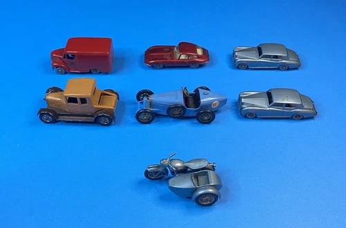 Lot Of 7 Original Vintage LESNEY MATCHBOX Cars Made In England 1960s, Exc!
