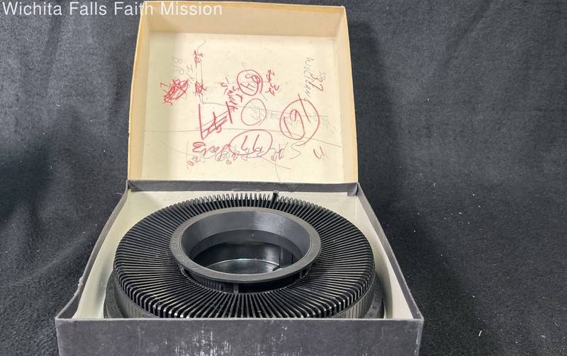 Focal 140 Round Slide Tray for Kodak Carousel Slide Projectors Vintage