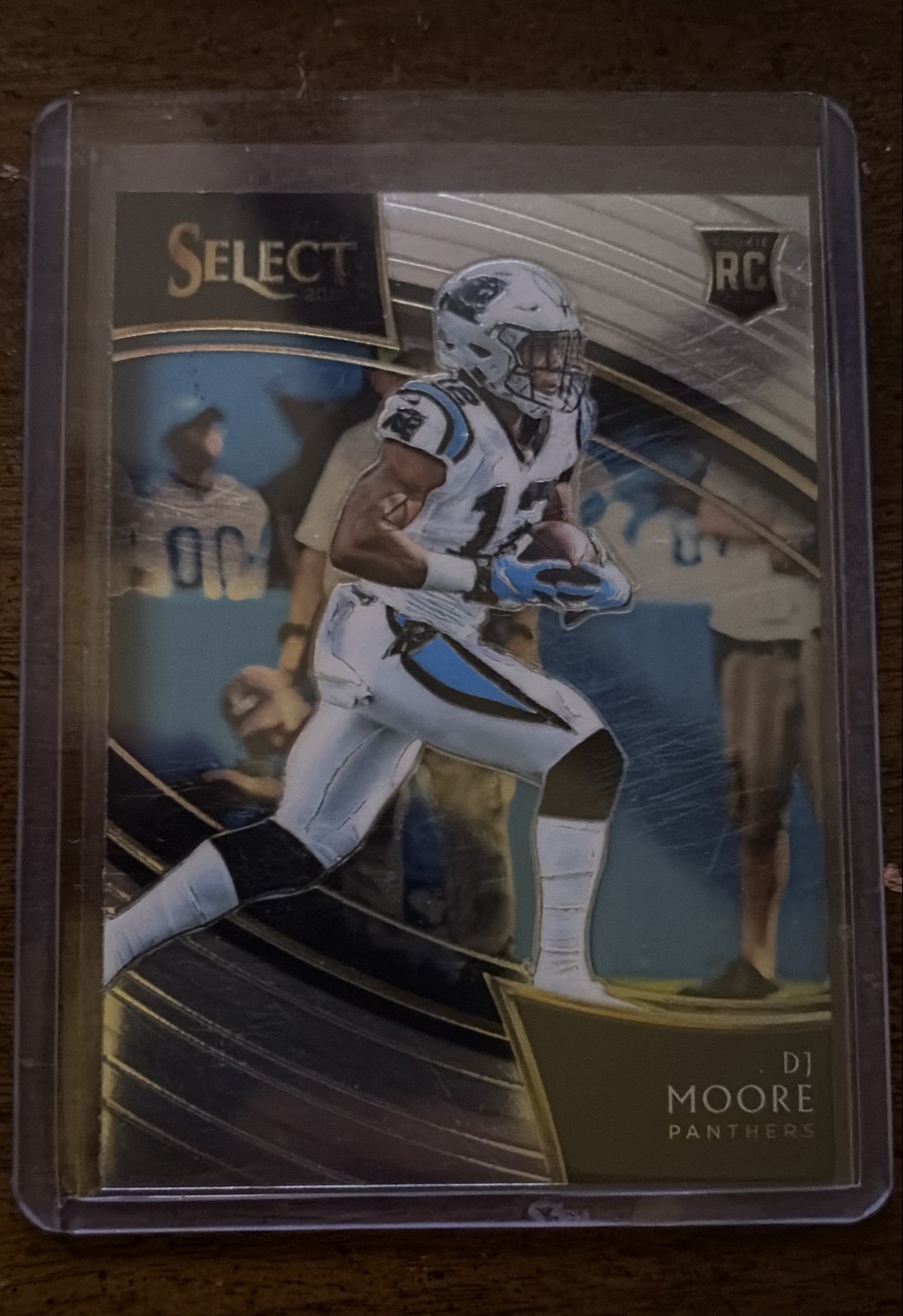 2018 Panini Select - Field Level D.J. Moore #208 Silver Prizm (RC)