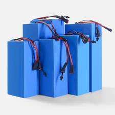 52V 48V 36V Electric Bicycle EBike Scooter Li-ion Battery 8Ah-20Ah  With BMS