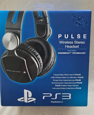 Sony PS3 PULSE Elite Wireless Headset 7.1  Gaming  Playstation 3  Audio