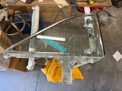 1963 1964 Mercury Comet  2dr Ht RT RH Rear Quarter Window Glass Clear