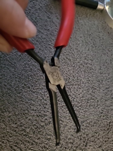 Snap-On Vintage 702 Needle Nose Pliers USA ๐บ๐ธ Spring Loaded - Picture 6 of 11
