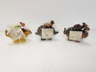 1960'S MARX TOYS People/Monkey on Dinosaurs Ramp Walkers PLASTIC HONG KONG B4
